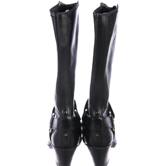 PRADA leather boos - mid calf 🔥6.5 - Picture 4 of 8